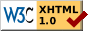 XHTML 1.0 Strict